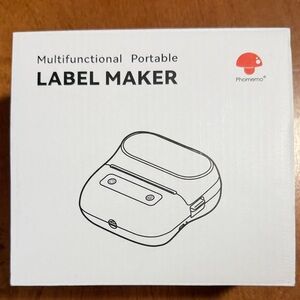 Pink Portable Label Maker by Phomemo BRAND NEW!